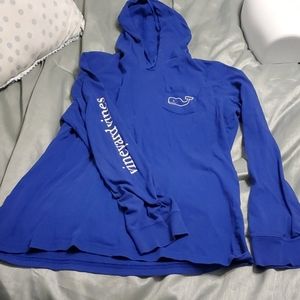 Vineyard Vines Hoodie Royal Blue Size M